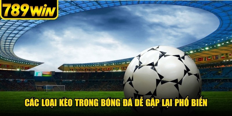 Các loại kèo trong bóng đá dễ gặp lại phổ biến