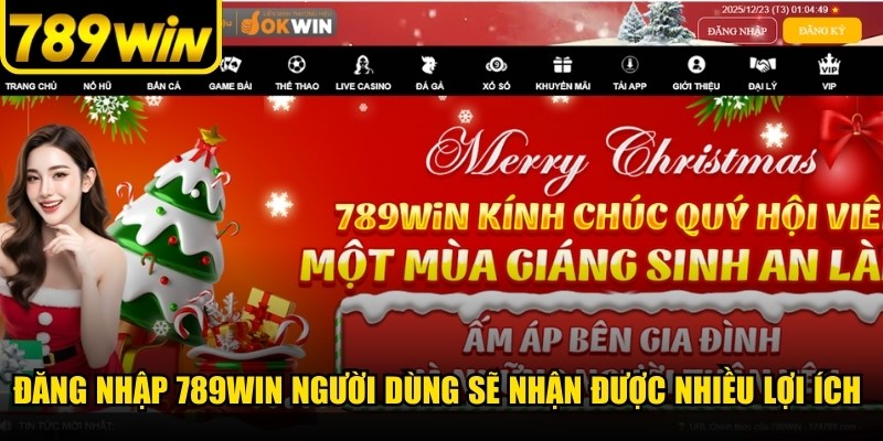 Khi đăng nhập 789WIN người dùng sẽ nhận được nhiều lợi ích thiết thực