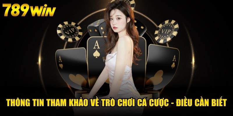 Thông Tin Tham Khảo Về Trò Chơi Cá Cược